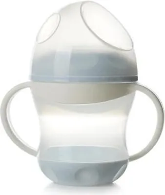 Produktbild von THERMOBABY Auslaufsicherer Becher + Deckel - Blaue Blume