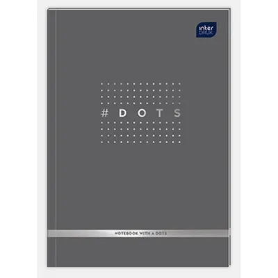 Produktbild von Interdruk Perfekt gebundenes Notizbuch A5 dotted gepunktet 64 Blatt