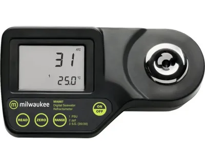 Produktbild von Messgerät Aquarium Milwaukee MA887 Digitales Refraktometer Wasseranalyse