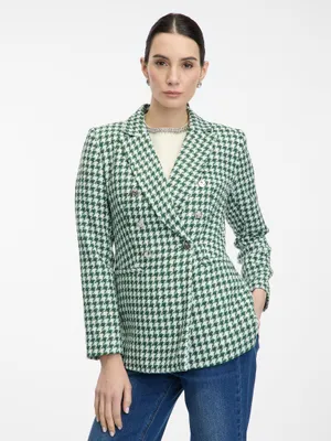 Produktbild von Orsay Grüne gemusterte Damenjacke 1001163A00691__40