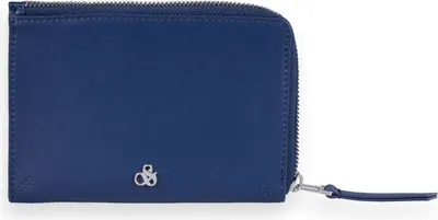 Produktbild von SCOTCH & SODA Leder Ausweisetui Passport Case Navy Blue dunkelblau
