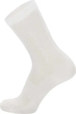 Image de Chaussettes longues Santini Puro Blanc EU 40-43 Hommes,Femmes Blanc EU 40-43