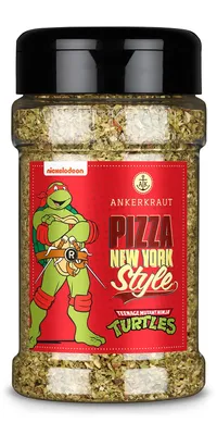 Produktbild von Ankerkraut Pizza New York Style, Ninja Turtles Raphael Edition (TMNT), 95g im Streuer