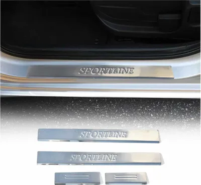 Obrázek produktu pro Prahové lišty pro BMW X3 E83 2003-2010 nerezová ocel sport 4ks