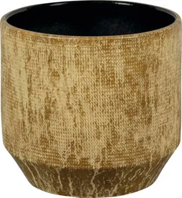 Produktbild von Blumentopf Passion for Pottery Santana Steinzeug Ø 29 cm H 26 cm hellbraun