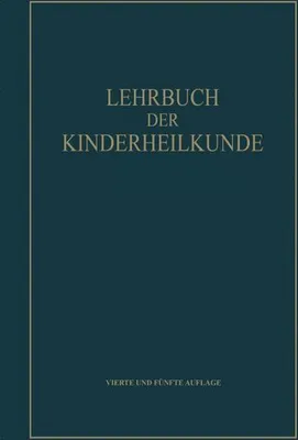 Produktbild von Lehrbuch der Kinderheilkunde von