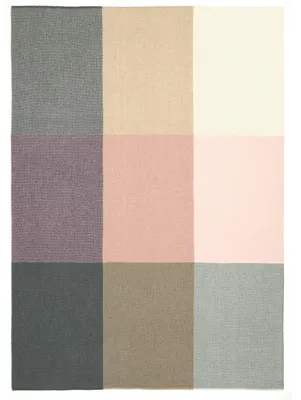 Produktbild von Eagle Products Decke MONTE CARLO, 140x200 cm, grau, rosa, ecru