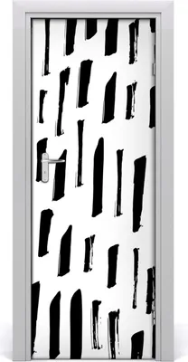 Produktbild von Tulup Türaufkleber 75x205 cm Dekorative Aufkleber Selbstklebend Wasserdichte Tapete Abnehmbar Schlafzimmer Wohnzimmer Wohnkultur - Gefahrenstelle