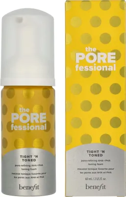 Productafbeelding van Schuimende gezichtswater The Porefessional Tight `N Toned (Pore-verfijnend AHA + PHA toningschuim), 60 ml