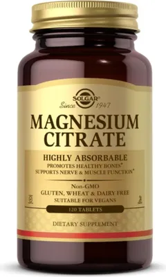Imagen del producto de Solgar Suplementos dietéticos Magnesium Citrate 210 MG, BI5910