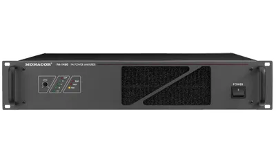 Produktbild von Monacor PA-1480, 1.0 Kanäle, 480 W, 1%, 100 dB, 480 W, 8/10/21 Ohm