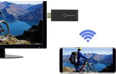Produktbild von Renkforce renkCast 3 HDMI Streaming Stick AirPlay, Miracast, DLNA, externe Antenne