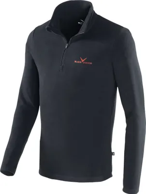 Obrázok produktu pre BLACK CREVICE - pánsky fleecový pulóver > 170g/m2 | Farba: čierna/červená | Veľkosť: 3XL