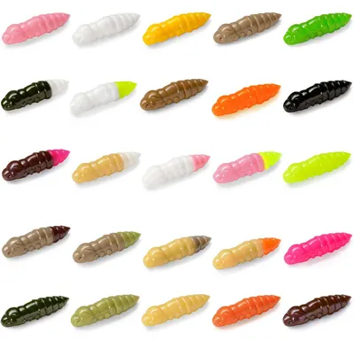 Produktbild von Fishup Pupa 1,5' Garlic 3,8cm - 8 Gummimaden, Fishup Farben:Bubble Gum