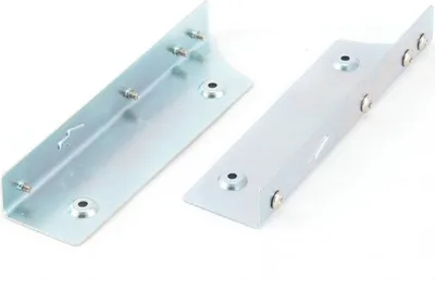 Zdjęcie produktu dla Gembird MF-321, Uniwersalne, Uchwyt montażowy dysku twardego, Metal, Metaliczny, 2.5", 35 mm