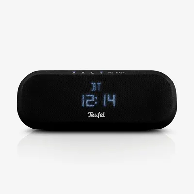 Zdjęcie produktu dla Radio ONE – radiobudzik Hi-Fi – głośnik Bluetooth z radiem DAB+/FM, funkcjami budzenia i wyłącznikiem czasowym – czarny