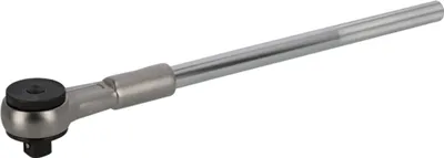 Produktbild von Bahco 3/4-Umschaltknarre mit rundem Knarrenkopf, 72 Zähnen und 5°-Rückschwenkwinkel, 525 mm