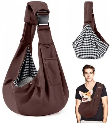 Image de Collier de voyage pour chien couleur café