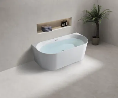 Produktbild von Badezimmer Wanne Acryl Badewanne Rechteckige Standbadewannen