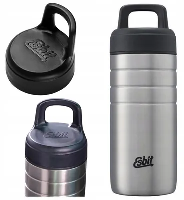 Produktbild von Esbit Majoris Thermobecher 450ml Stahl für Kaffee & Tee