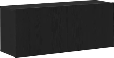 Obrázek produktu pro vidaXL TV skříňka černý dub 100 x 30 x 41 cm materiál na bázi dřeva