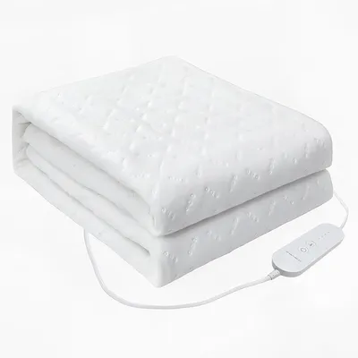 Produktbild von Wärmeunterbett 150×80 cm – Elektrische Heizdecke mit Abschaltautomatik, 4 Temperaturstufen, Überhitzungsschutz, waschbar