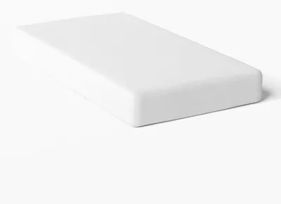 Produktbild von Eevi Baumwoll Spannbettlaken mit Gummizug 140x70 cm Weiß
