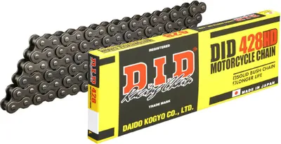 Produktbild von Rollenkette DID428HD/82C Kette offen mit Clipschloss (RJ)