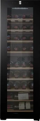 Produktbild von Freistehender Weinkühlschrank - Northern Collection 39 Black | Zwei Temperaturzonen 5 bis 18°C| Kompressor | Kapazität 39 Flaschen | 2 Zonen | UV-Glas