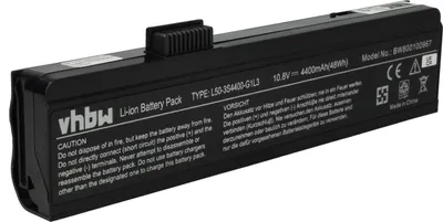 Produktbild von vhbw Akku kompatibel mit Uniwill L50, L41SA, L41ii Notebook (4400 mAh, 11,1 V, Li-Ion)