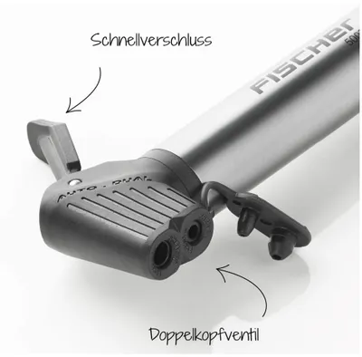 Produktbild von Fischer Minipumpe Aluminum mit Flickbox