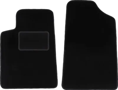 Immagine prodotto di Wielganizator tappetini auto velours anteriori adatto per Peugeot 607 (1999-2010, berlina) neri, set 2 pz, con fissaggi