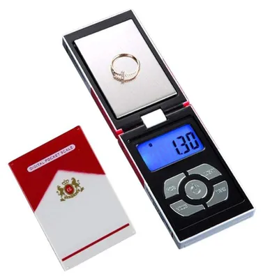Digitalwaage 200 g / 0,01 g, USB-aufladbar, Mini-Taschenwaage