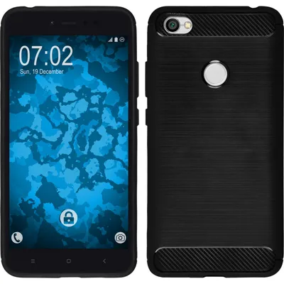 Produktbild von PhoneNatic Case kompatibel mit Xiaomi Redmi Note 5A - schwarz Silikon Hülle Ultimate Cover
