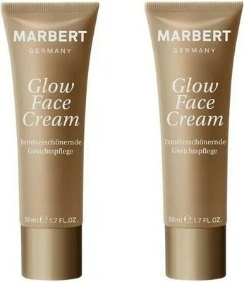 Produktbild von Marbert Glow Face Cream Tages- & Nachtcreme für alle Hauttypen 2 x 50 ml