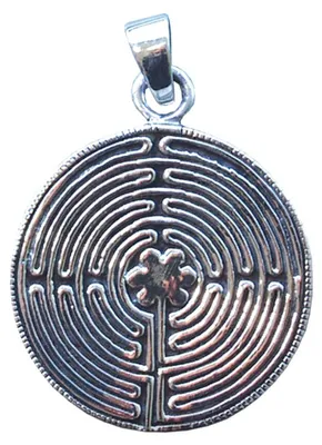 Zdjęcie produktu dla Wisiorek „Labirynt w Chartres” 2,5 cm, srebro próby 925, 8,0 g