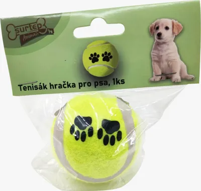 Imagen del producto de Juguete para perros con forma de patitas de tenis, 6,4 cm/65 g, unidad