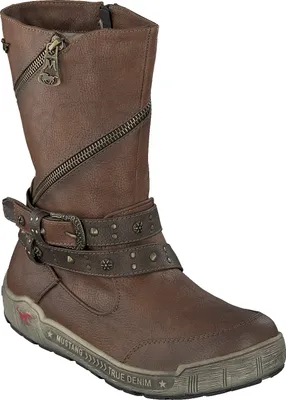 Produktbild von Mustang Damen Stiefelette Warmfutter Kurzstiefel 1290-606, Größe:40 EU, Farbe:Braun