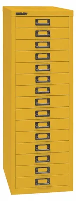 Produktbild von Bisley MultiDrawer Schubladenschrank - Farbe: Zinkgelb