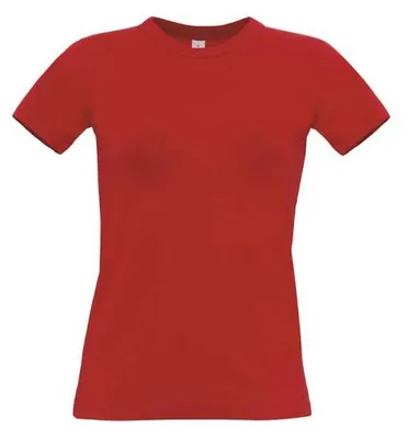 Obrázok produktu pre Dámske tričko, krátke rukávy - B&C EXACT 190/W - red - veľkosť XL