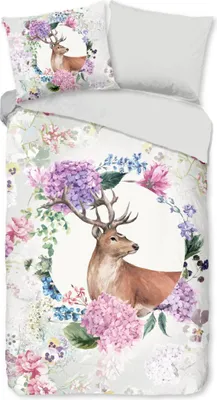 Zdjęcie produktu dla Muller Textiles 30534.03.08, Koc do nakrycia w zestawie, Poszewka na poduszkę dołączona