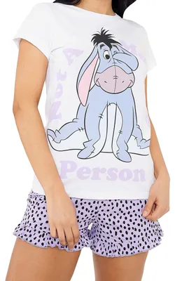 Immagine prodotto di Pigiama da donna Disney, personaggio Eeyore, colore viola, taglia XX-Large