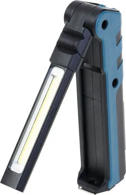 Produktbild von LUMAK PRO LED Akku Handleuchte 120 lm + 350 lm Leuchtdauer 3h/5h 6500 K tageslichtweiß IP44 mit USB Kabel