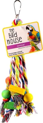 Image de Happy Pet Toy Carnaval pour perroquets Assortis
