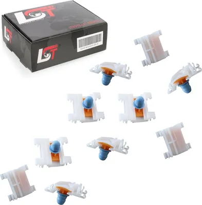 Produktbild von 10x Befestigung Clips Klammer Zierleisten für VW PASSAT 35i B4 Bj. 93 - 97