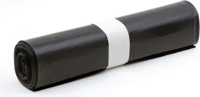 Image de Rouleau de 20 sacs poubelle CRISTAL HYGIENE noir 130L 65 microns - SB14C3NR
