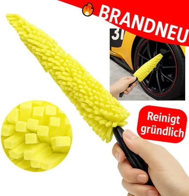 Produktbild von Felgenreinigungswerkzeug Reifenfelgenreiniger Felgenbürste Reinigungsset