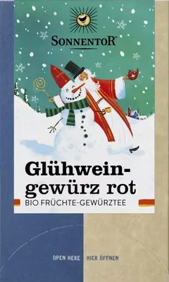 Obrázok produktu pre Sonnentor - Zvarené víno korenie červené - 20 vreciek