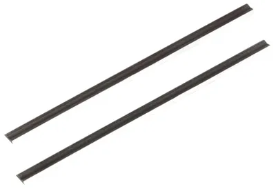 Obrázok produktu pre Náhradné hobľovacie nože z polyamidu pre elektrickú hobľovačku WEH110 Nr. 94 97 24, rozmery 110 x 5,8 x 1,2 mm, 2 kusy
