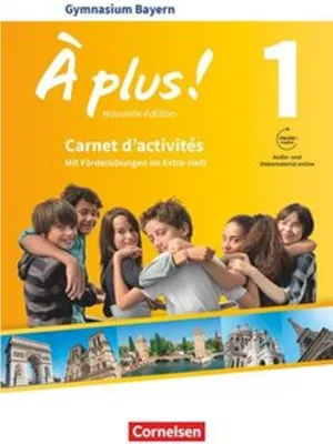 Obrázok produktu pre À plus! Band 1: 6. Jahrgangsstufe - Bayern - Carnet d'activités mit Audios und Videos online